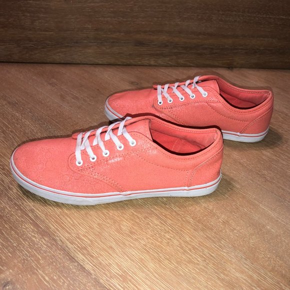 Vans Coral Shimmer SIZE 9, EXCELLENT CONDITION - Picture 2 of 8